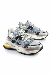 Buffalo TRIPLET HOLLOW  - Sportcipő - blue silver