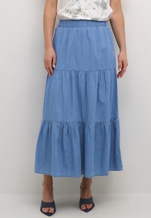 CRVIOLA  - A-line skirt - blue denim