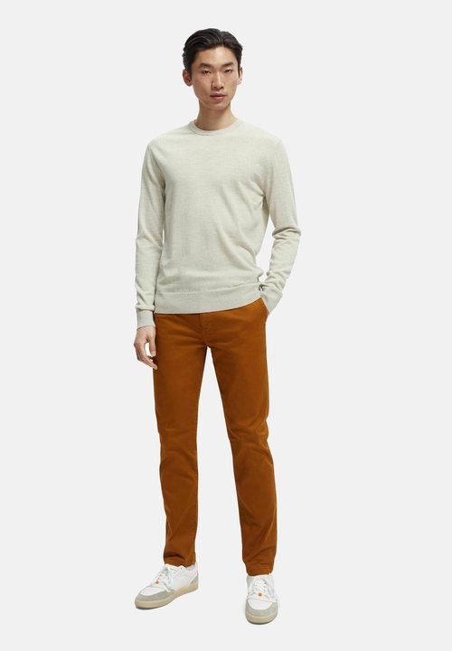 Scotch & Soda Essential Badge Logo Crewneck Sweatshirt voor