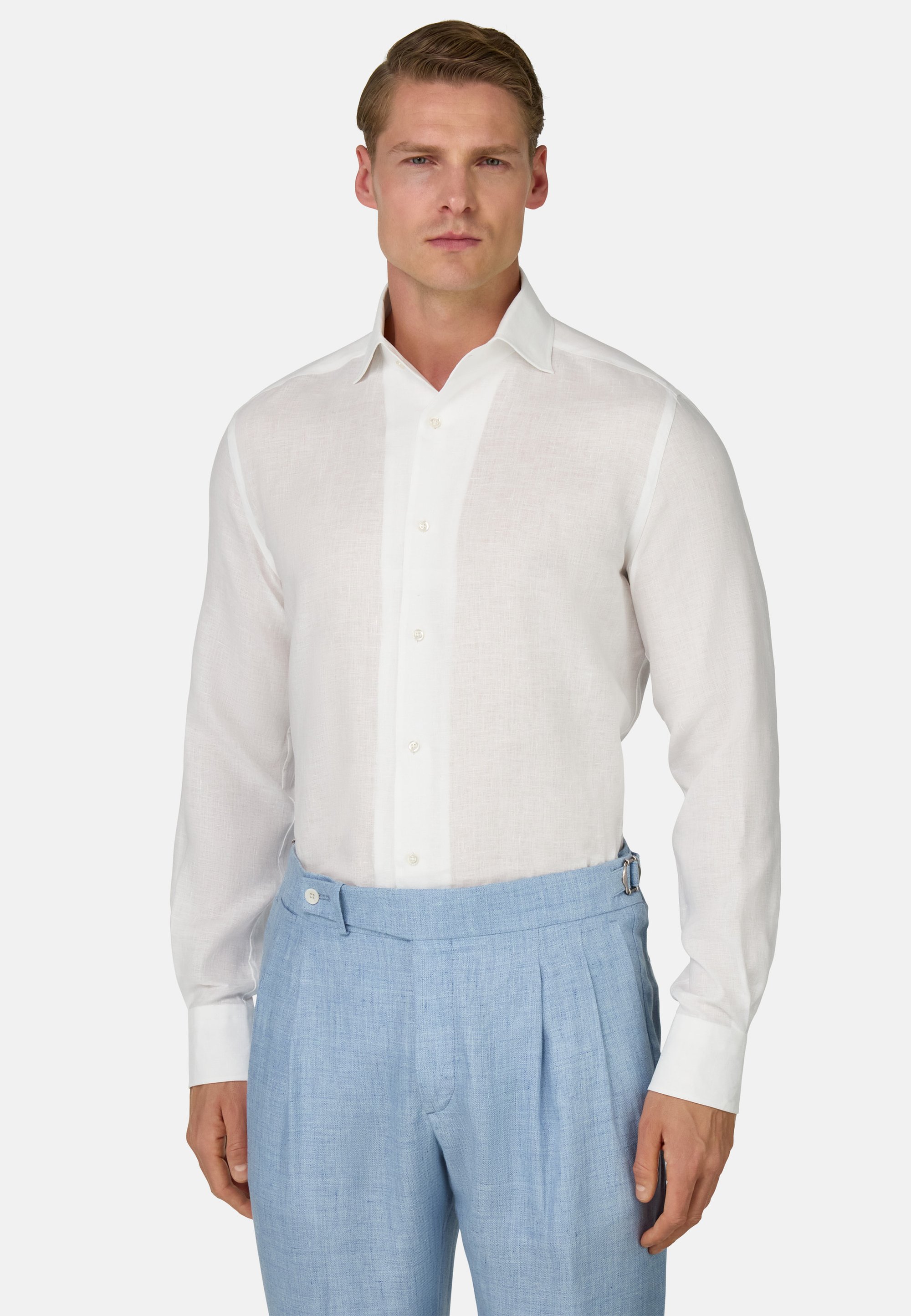 Boggi Milano REGULAR FIT Camicia elegante white/bianco