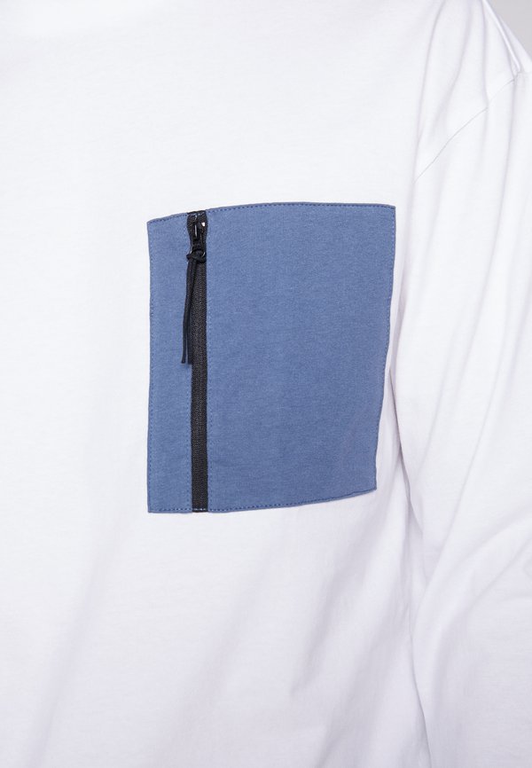 BOXY BIG CONTRAST POCKET - Long sleeved top3