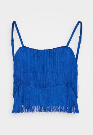 Colourful Rebel JAMILLA FRINGE STRAP - Top - blues
