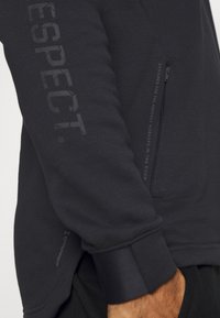 Under Armour Felpa con cappuccio - black