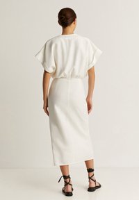 Scalpers SCALPERS LAU PRINT DRESS - Vestito casual - white