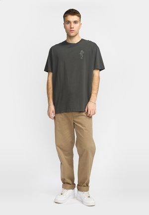 Print T-shirt - black