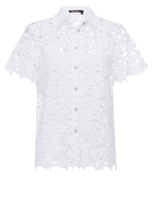 Button-down blouse - white
