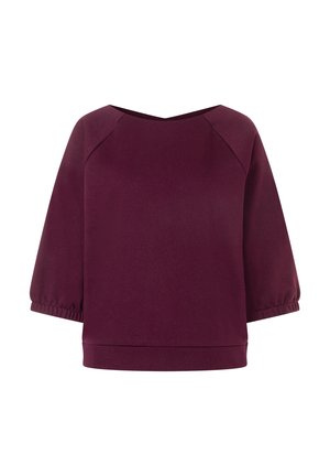 More & More, MORE & MORE SOFTES 3/4 ARM-SWEATSHIRT - Sweatshirt - ruby orchid