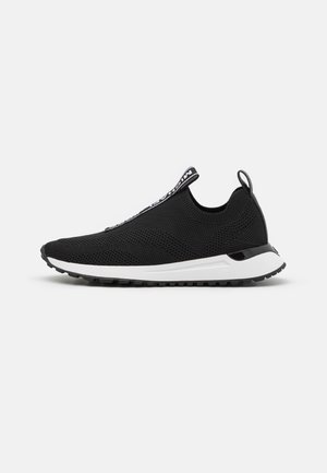 MILES - Slip-ons - black/wihte