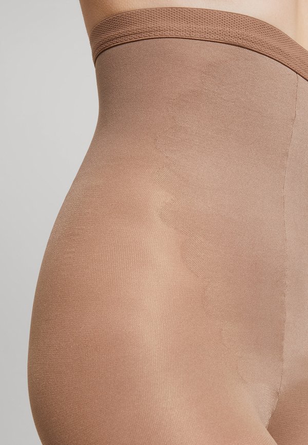 HIGH WAIST SHAPING SHEERS - Tights - beige2