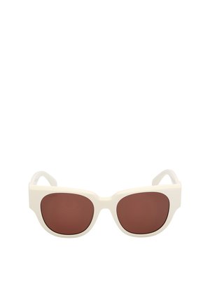 CLIP - Solbriller - white brown