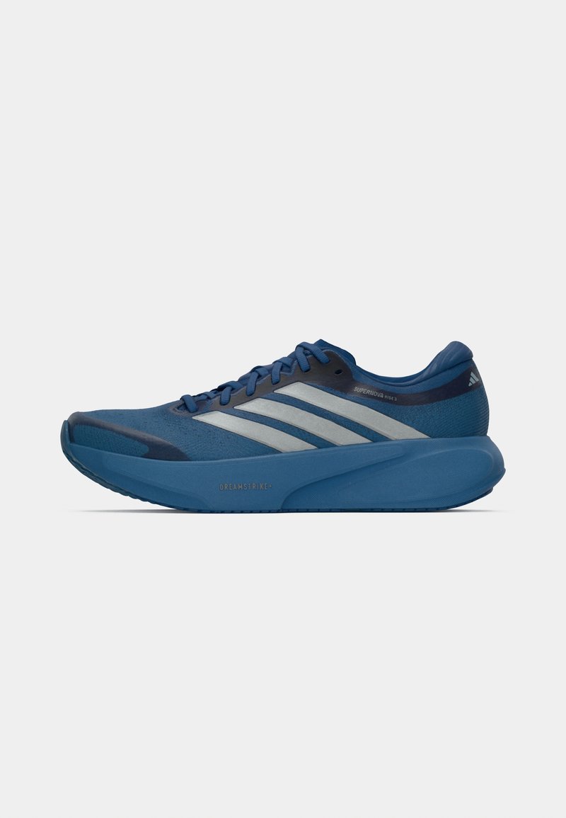 adidas Performance SUPERNOVA RISE 3 M - Road running shoes - dusky  ink/silver-coloured metallic/blue-grey - Zalando.ie