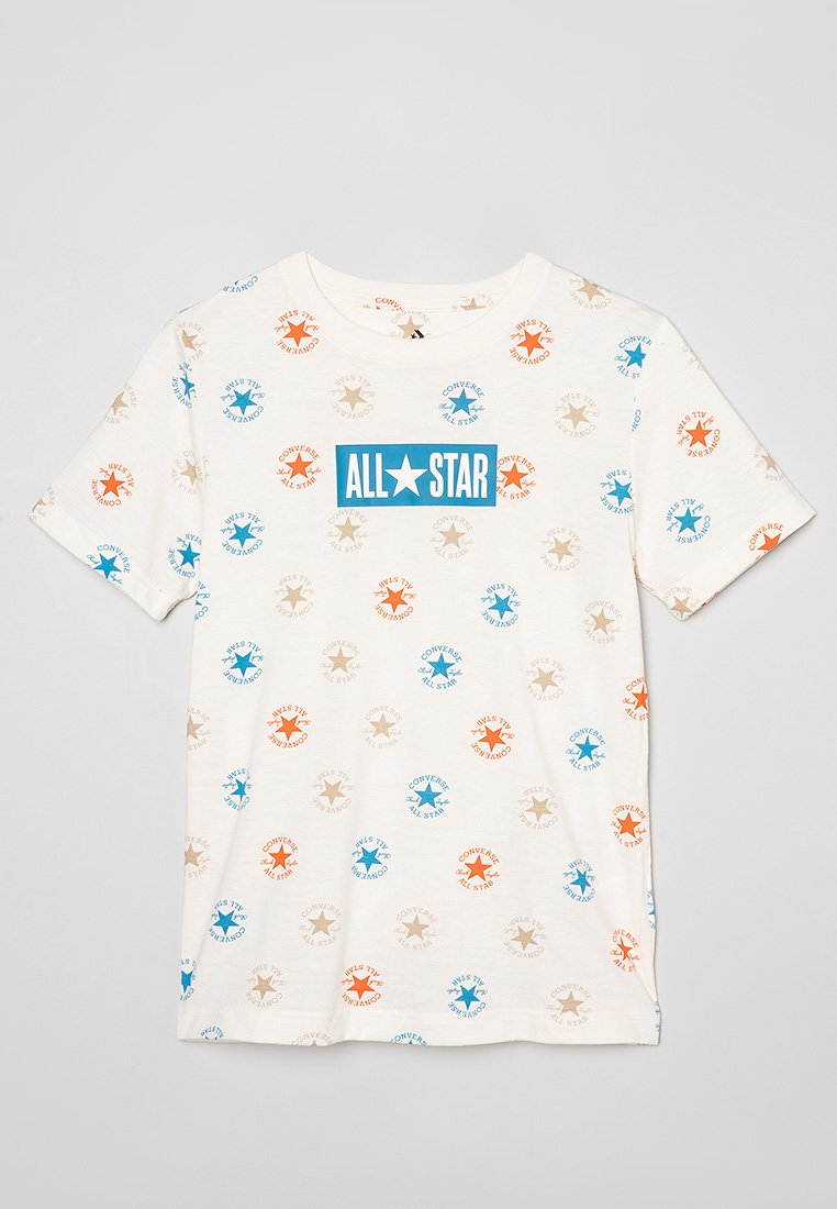 Converse T-shirt print crème