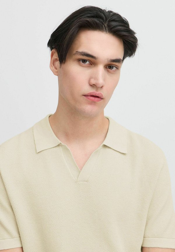CFMATEO LINEN MIX - Polo shirt - rainy day3