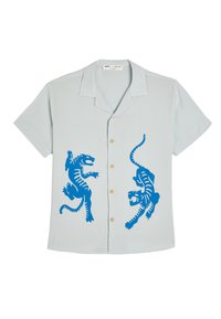 Koton SHORT SLEEVE  - Camisa - blue