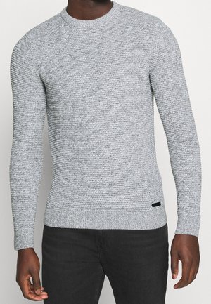 Maglione - mottled light grey