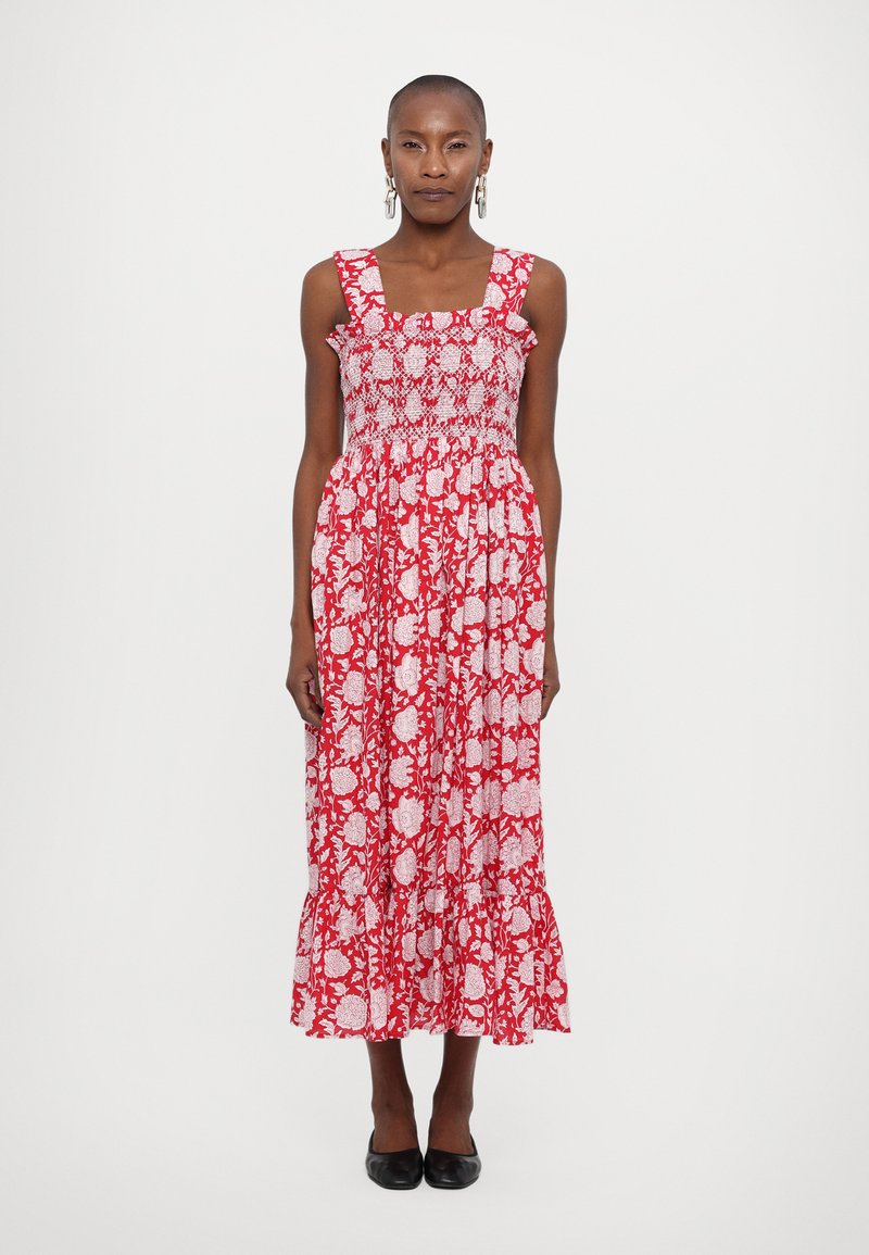 MILLE GARDEN DRESS - Nappali ruha - red