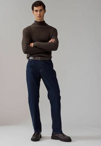 Next ROLL NECK - REGULAR FIT TEXTURE - Strickpullover - brown