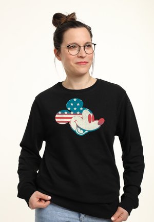 Disney DISNEY CLASSIC MICKEY MICKEY AMERICANA FLAG FILL - Bluza