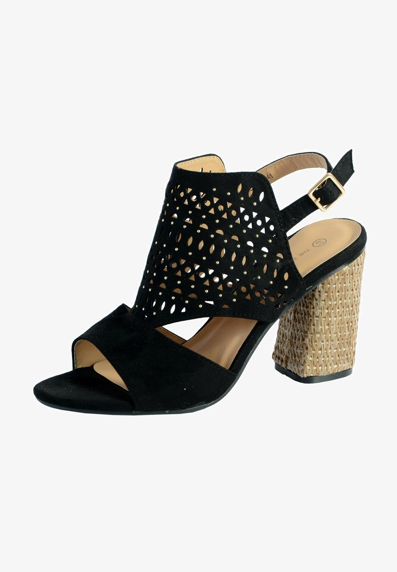 Divine Factory High Heel Sandalette - noir
