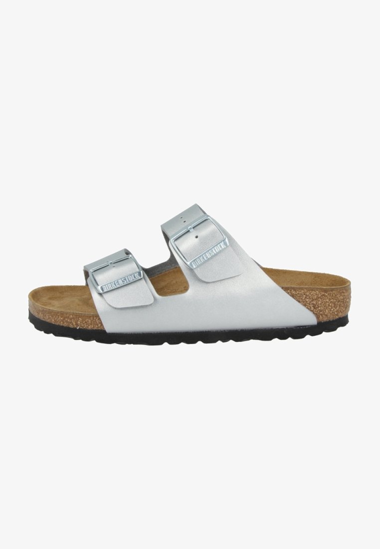 Birkenstock ARIZONA BF REGULAR - Riemensandalette - silver
