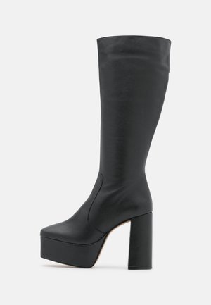 Bottes à talons hauts - black