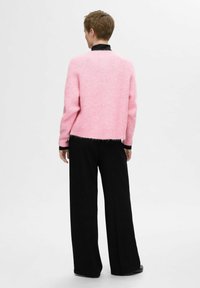 Selected Femme SLFLULU CARDIGAN - Kardigán - peony