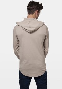 Urban Classics JERSEY HOODY - Hanorac - sand