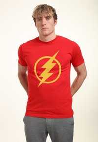 Henry Tiger THE FLASH GRAPHIC LOGO - T-shirt med print - red