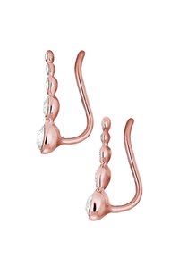 Elli SPARKLING BASIC - MIT KRISTALLEN VON SWAROVSKI® - Orecchini - roségold-coloured