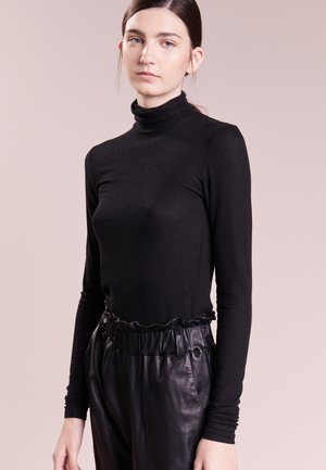 ROLL NECK - Langarmshirt - black