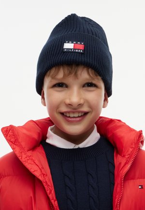 Tommy Hilfiger, HERITAGE FLAG UNISEX - Huer - dark blue