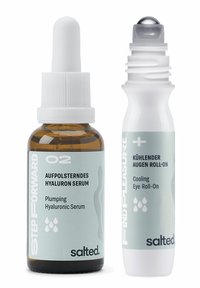 salted. - FACE: HYDRATION ESSENTIALS - Hudplejesæt - Fragrance-Free Miniaturebillede 1