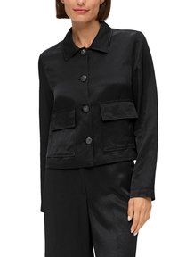 s.Oliver BLACK LABEL Lichte jas - schwarz