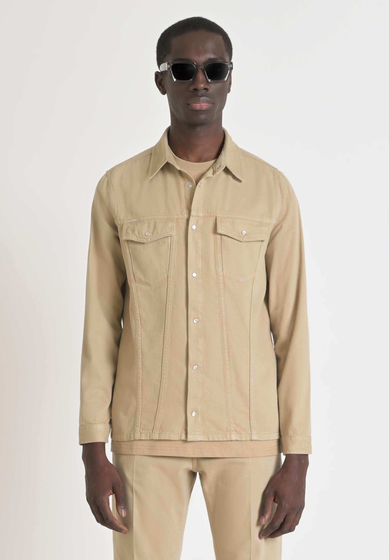 Antony Morato REGULAR FIT Denim jacket sand Zalando