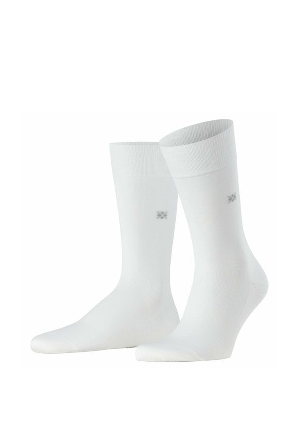 2ER PACK - DUBLIN KURZ LOGO ONE SIZE EINFARBIG - Socks - weiß