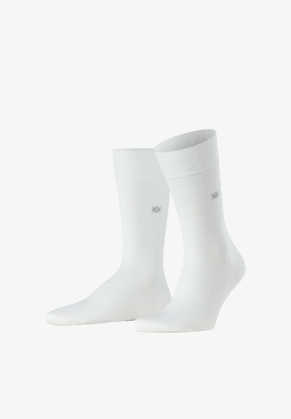 2ER PACK - DUBLIN KURZ LOGO ONE SIZE EINFARBIG - Socks - weiß