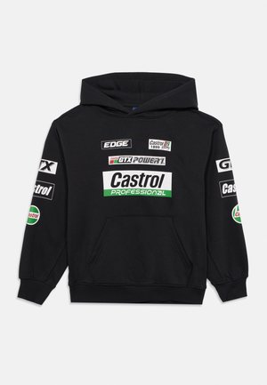 OSJCASTROL LIFE HOODIE - Pulover s kapuco - jet black