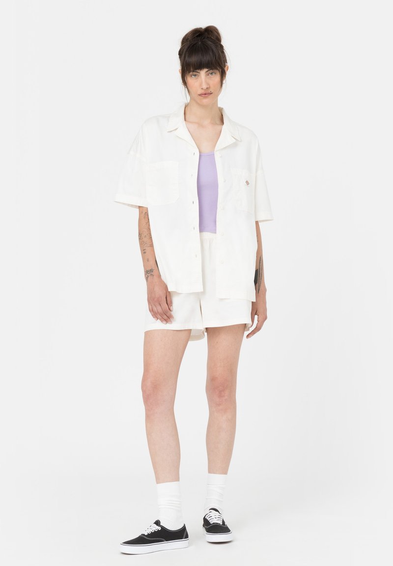 Dickies Overhemdblouse wit Dickies Overhemdblouse wit