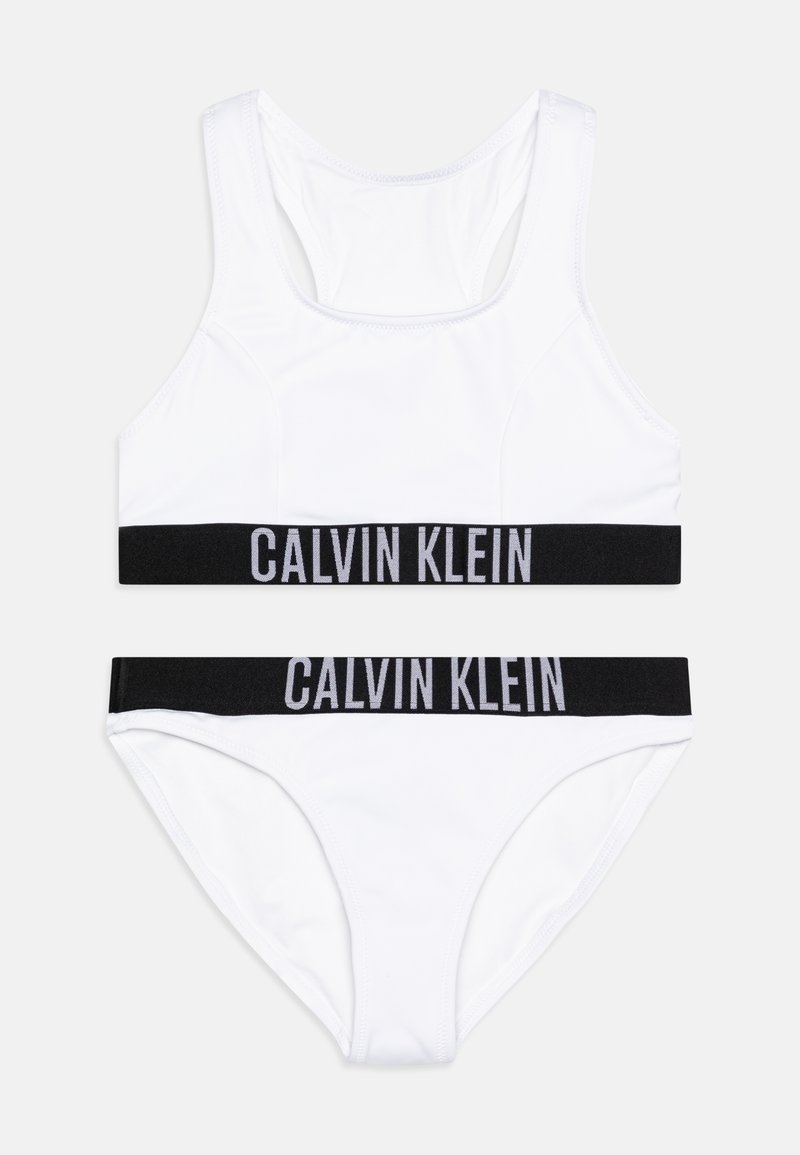 Calvin Klein Swimwear BRALETTE  - Bikini - classic white