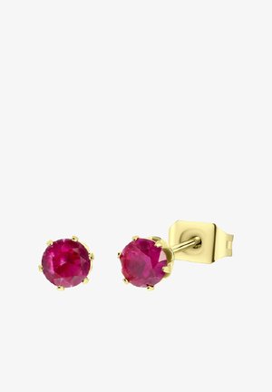Lucardi GEBOORTESTENEN - Earrings - gold-coloured