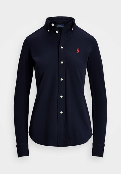 Polo Ralph Lauren LONG SLEEVE BUTTON FRONT SHIRT - Pogājama blūze - navy