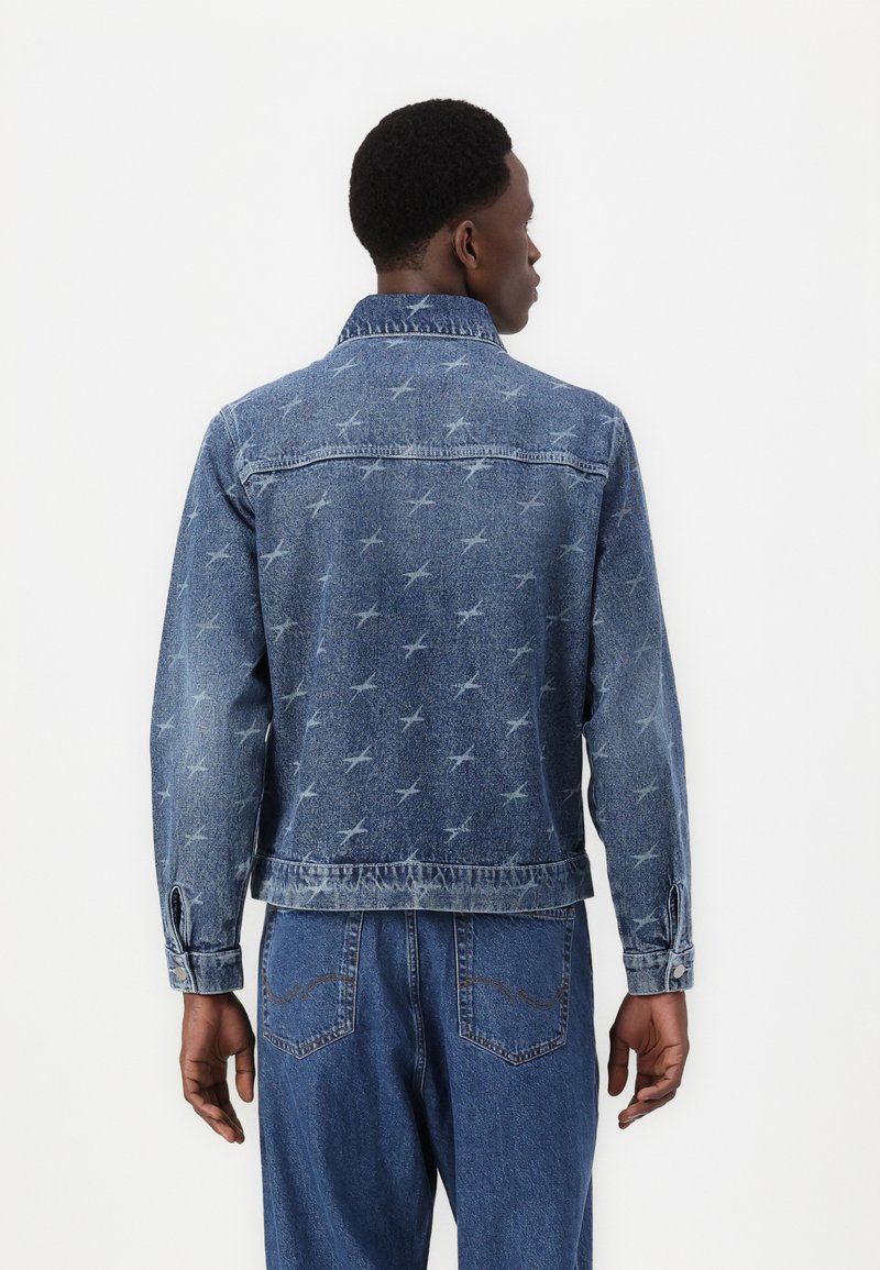 JACK & JONES Jacket Veste en Denim Jcoconcrete, Jean Noir, XL Hommes