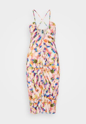 ONLY, ONLFILIPPA STRAP ROUCHING DRESS - Etuikleid - light pink