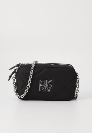 CAMERA BAG - Bandolera - black/silver-coloured