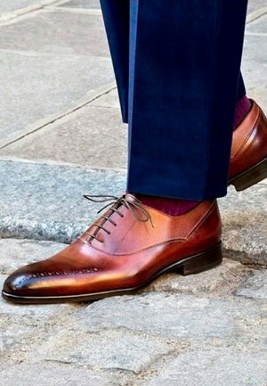 Finsbury RICHELIEU CUIR STEFANO - Derbies & Richelieus - marron