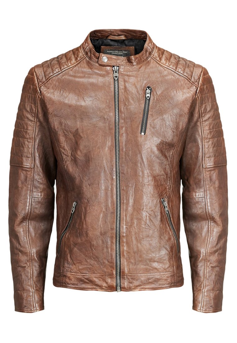 Chaqueta de cuero jack and jones Clearance