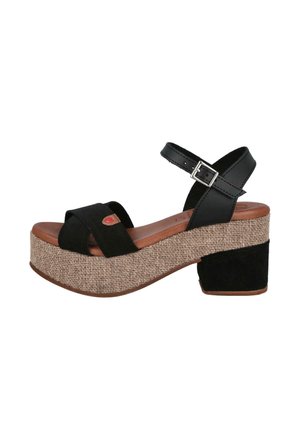 Oh! My Sandals Sandalias con plataforma - black