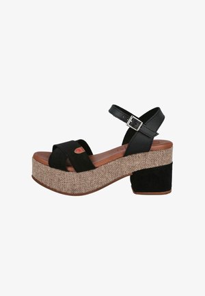 Oh! My Sandals Sandalias con plataforma - black