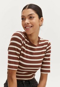 b.young BYPAMILA - T-Shirt print - braun