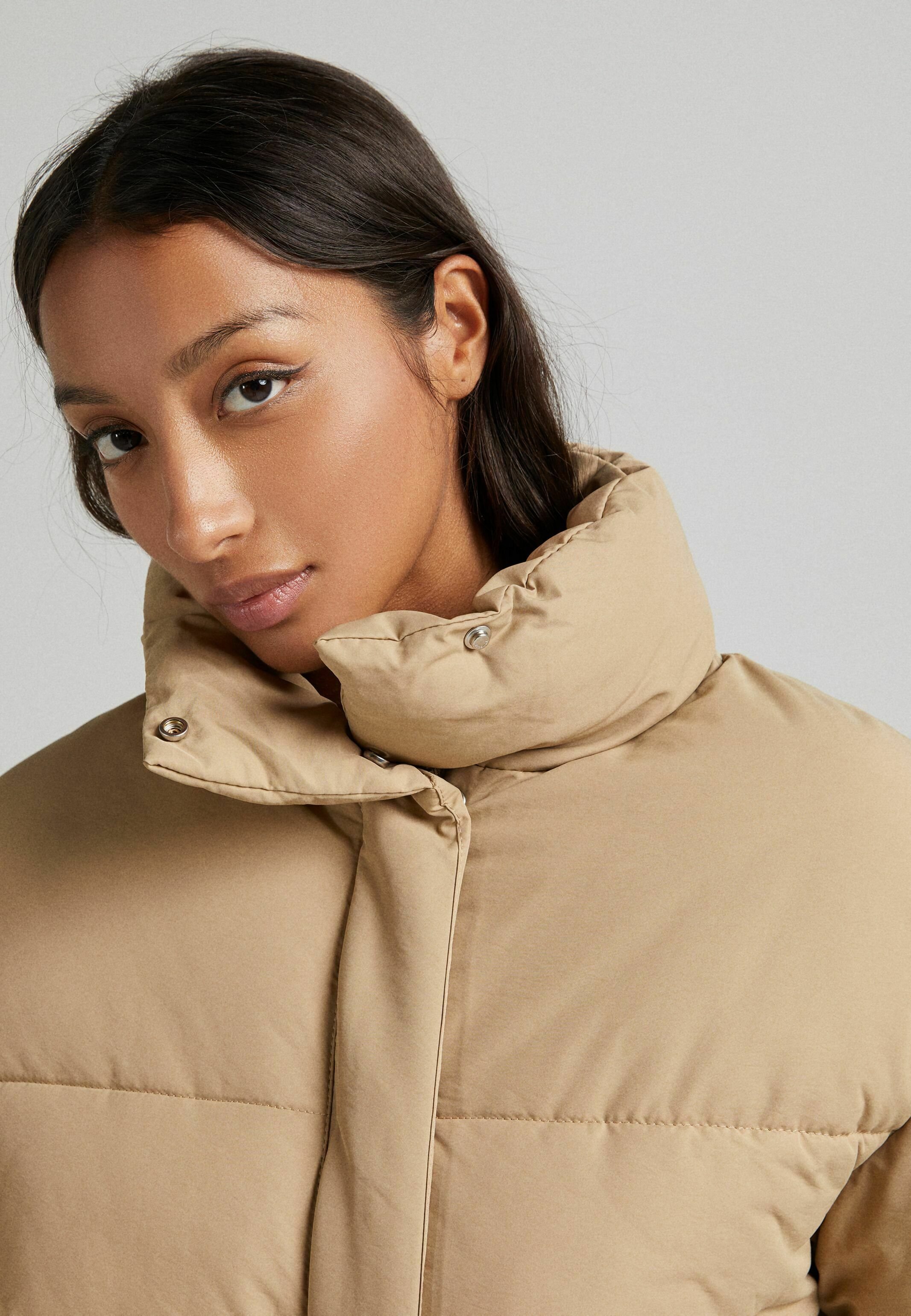 Bershka Giacca invernale - off-white/avorio - Zalando.it